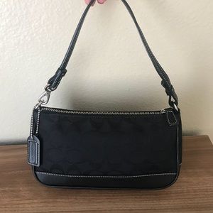 Vintage Coach baguette handbag